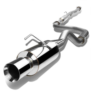 4" Roll Muffler Tip Exhaust Catback System For 94-01 Integra GS-R/Type R 1.8L-Performance-BuildFastCar
