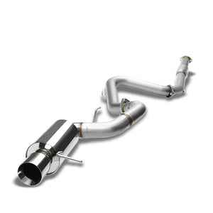 4" Roll Muffler Tip Exhaust Catback System For 00-05 Mitsubishi Eclipse 3.0L V6-Performance-BuildFastCar