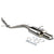 4" Slant Roll Muffler Tip Exhaust Catback System For 06-09 Eclipse 4G GS 2.4L-Performance-BuildFastCar