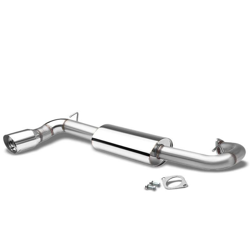 4" Slant Muffler Tip Exhaust Catback System For 11-16 Scion tC Base 2.5L DOHC-Performance-BuildFastCar