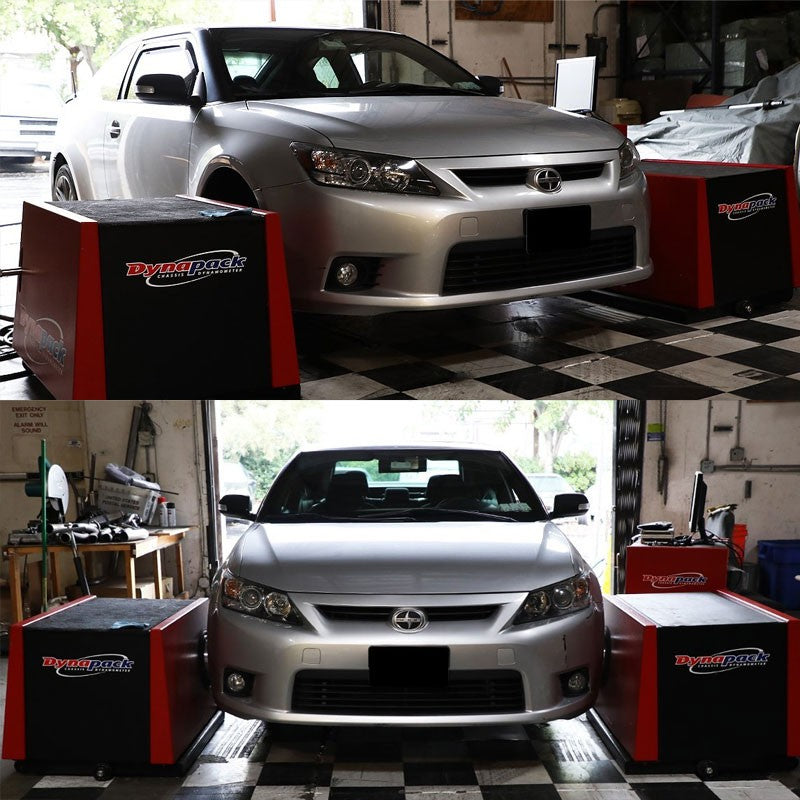 4" Slant Muffler Tip Exhaust Catback System For 11-16 Scion tC Base 2.5L DOHC-Performance-BuildFastCar