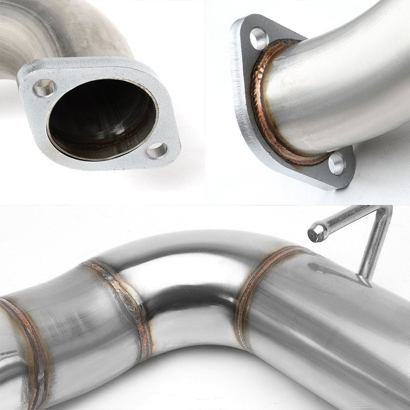 4" Slant Muffler Tip Exhaust Catback System For 11-16 Scion tC Base 2.5L DOHC-Performance-BuildFastCar