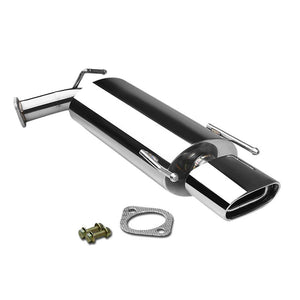 5.5" X 2.8" Oval Roll Muffler Tip Exhaust Axleback System For 07-11 Camry XV40-Performance-BuildFastCar