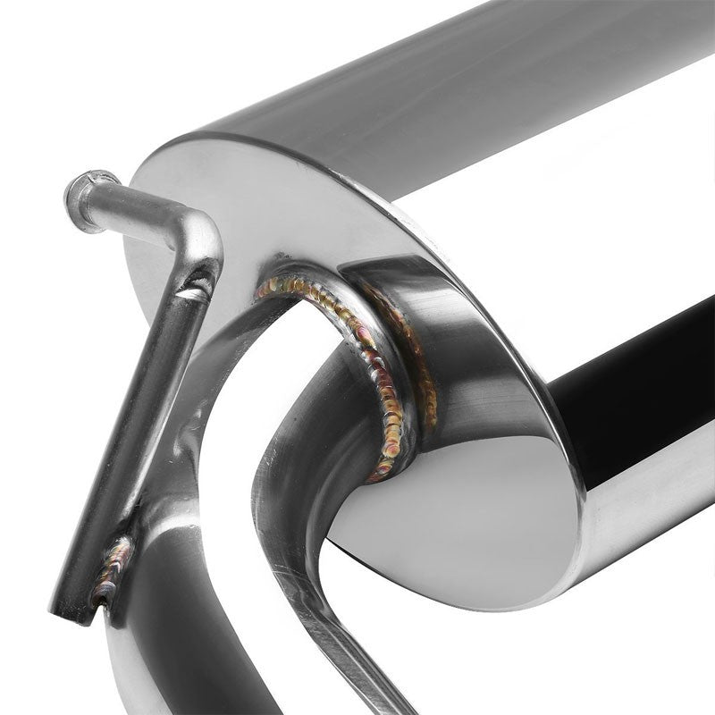 5.5" X 2.8" Oval Roll Muffler Tip Exhaust Axleback System For 07-11 Camry XV40-Performance-BuildFastCar