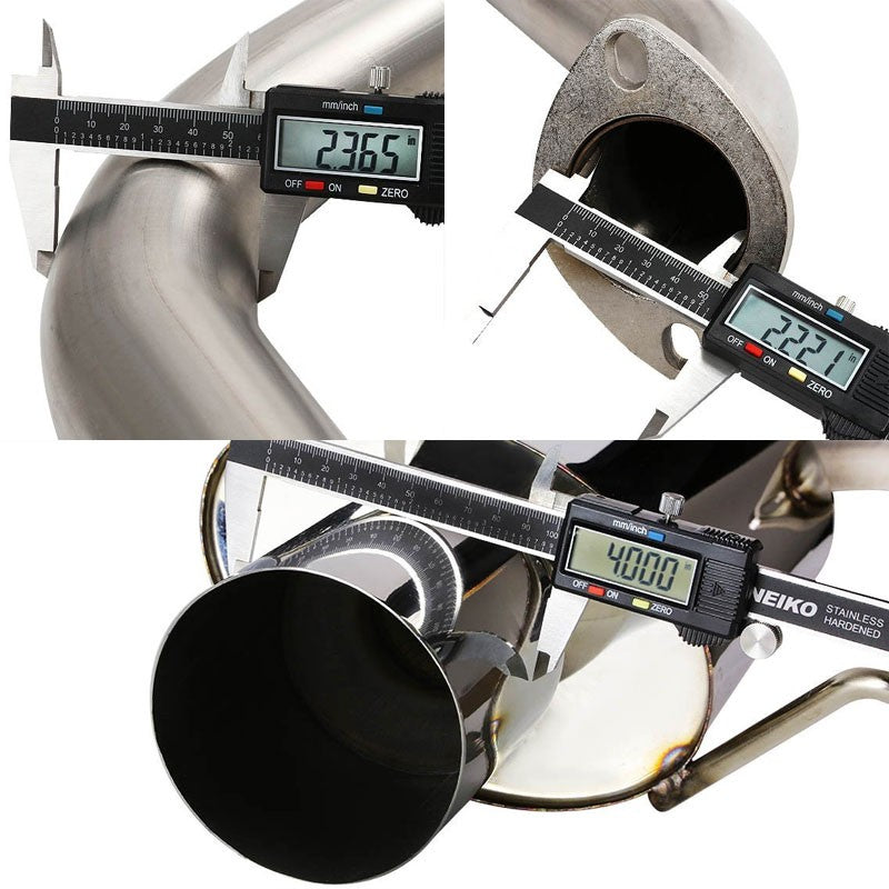 4" Muffler Tip Exhaust OE Catback System For 05-10 Chevrolet Cobalt 2.2L DOHC-Performance-BuildFastCar