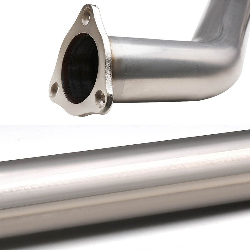 4" Muffler Tip Exhaust OE Catback System For 02-05 Civic EP3 Si/SiR 2.0L DOHC-Performance-BuildFastCar