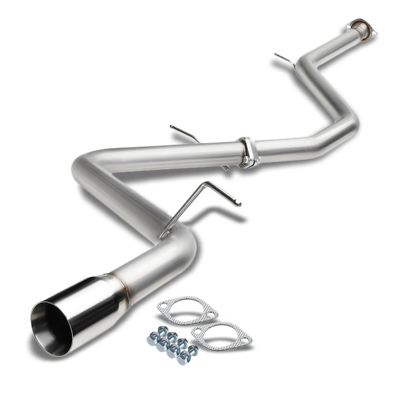 3" Double Wall Muffler Tip Exhaust Catback System For 16 Scion iM 2ZR-FAE E180-Performance-BuildFastCar