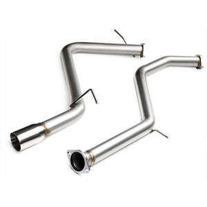3" Double Wall Muffler Tip Exhaust Catback System For 16 Scion iM 2ZR-FAE E180-Performance-BuildFastCar