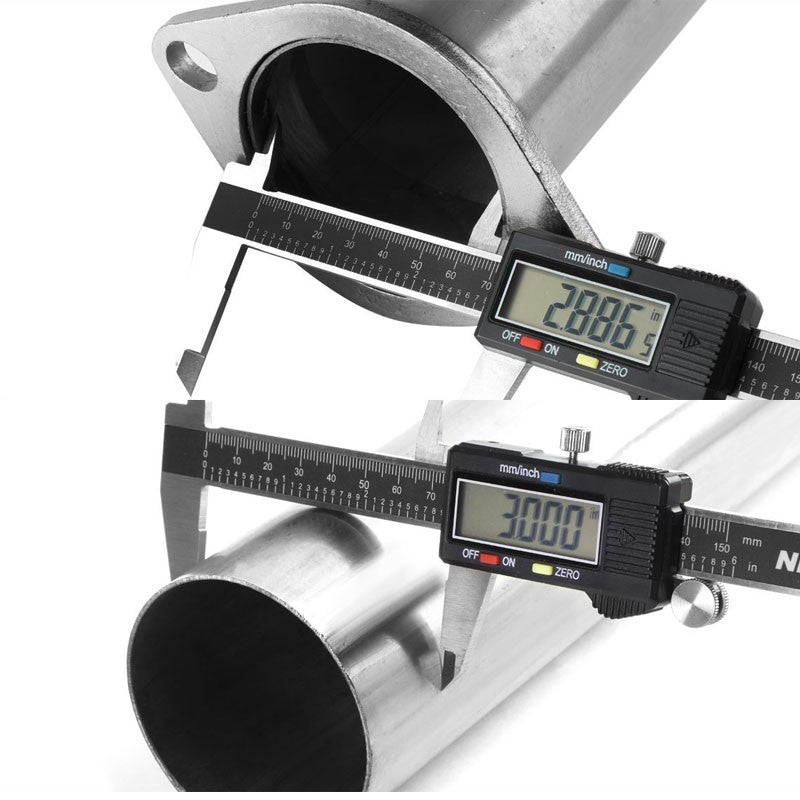 Exhaust Catback System (Stainless Steel) For 00-06 Suburban 1500 5.3L GMT800-Performance-BuildFastCar