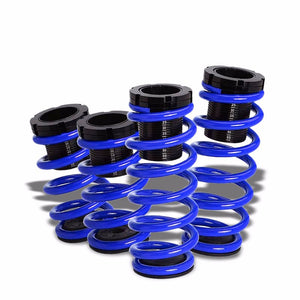 Front/Rear Scaled Black Coilover Blue Lowering Spring For 93-97 Ford Probe/MX6-Suspension-BuildFastCar