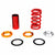 Front/Rear Red Scaled Red Coilover Lowering Spring For 88-91 Civic/88-97 CR-X/90-01 Integra-Suspension-BuildFastCar