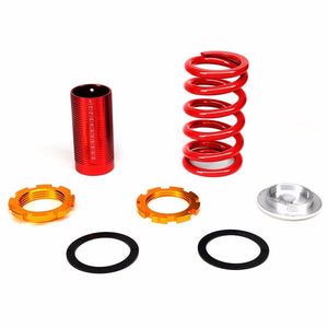 DNA Red Gas Shock Absorber+Red/Red Adjustable Coilover For Honda 92-95 Civic-Shocks & Springs-BuildFastCar