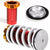 Front/Rear Red Scaled White Coilover Lowering Spring For 88-91 Civic/88-97 CR-X/90-01 Integra-Suspension-BuildFastCar