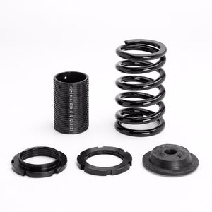 Front/Rear Scale Black Suspension Black Coilover Lowering Spring 1"-4" Drop For 88-00 Civic/Integra-Suspension-BuildFastCar