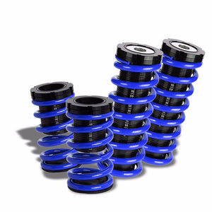Front/Rear Scaled Black Coilover Blue Lowering Spring For 00-05 Mit Eclipse 3G-Suspension-BuildFastCar