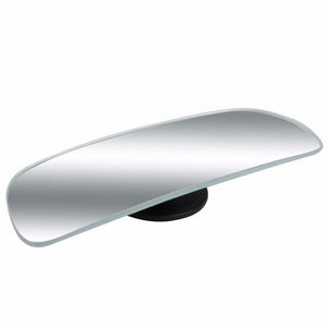 2x Rectangular Swivel Stick-On Car Wide Angle Convex Rear Blind Spot Side Mirror-Exterior-BuildFastCar