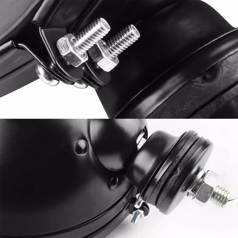 6" Round Black Body Housing Clear Fog Light/Super 4x4 Offroad Guard Work Lamp-Exterior-BuildFastCar