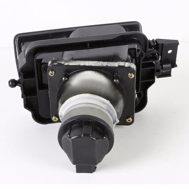 Chrone Housing Clear Lens Driving Bumper Fog Light/Lamp For BMW 88-95 5-Series