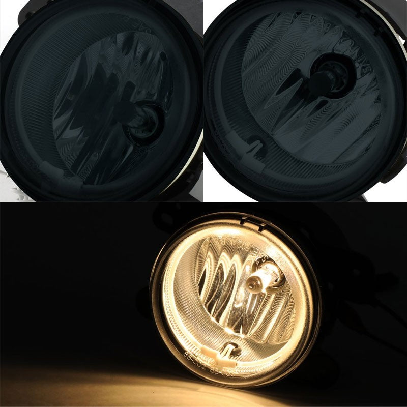 Smoke Lens OE Bumper CCFL Halo Ring Fog Light Lamp For 05+ Chrysler/Dodge