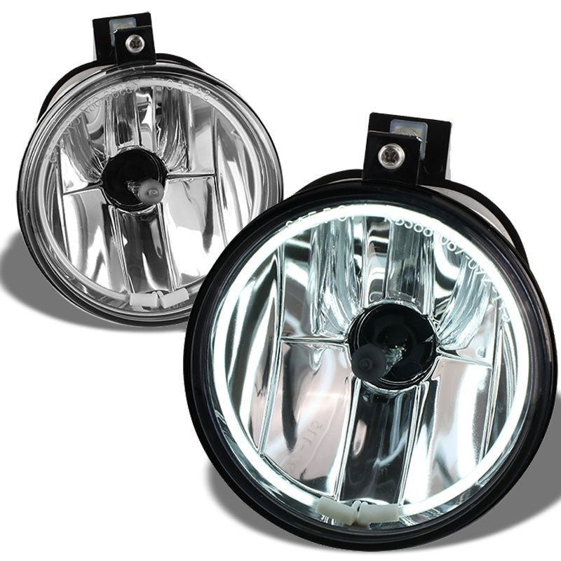 Clear OE Bumper Halo Ring Fog Light Lamp +Bulb03-05 Dodge Neon 2.0L BFC-FOLK-NS-CCFL-DOG03NEONCH