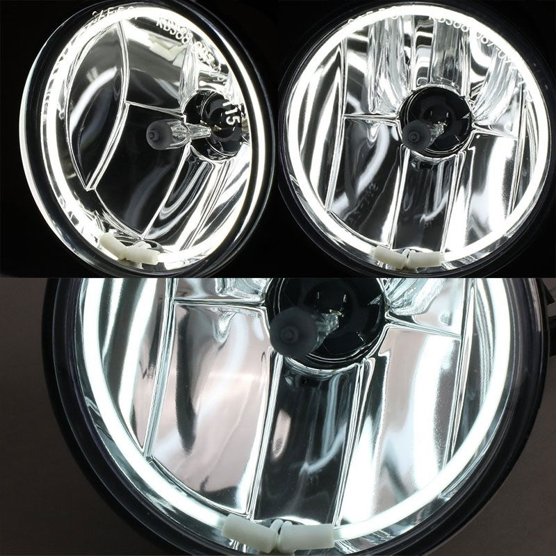 Clear OE Bumper Halo Ring Fog Light Lamp +Bulb03-05 Dodge Neon 2.0L BFC-FOLK-NS-CCFL-DOG03NEONCH