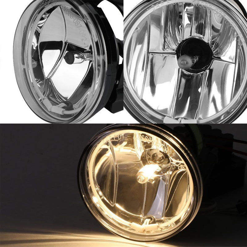 Clear OE Bumper Halo Ring Fog Light Lamp +Bulb03-05 Dodge Neon 2.0L BFC-FOLK-NS-CCFL-DOG03NEONCH