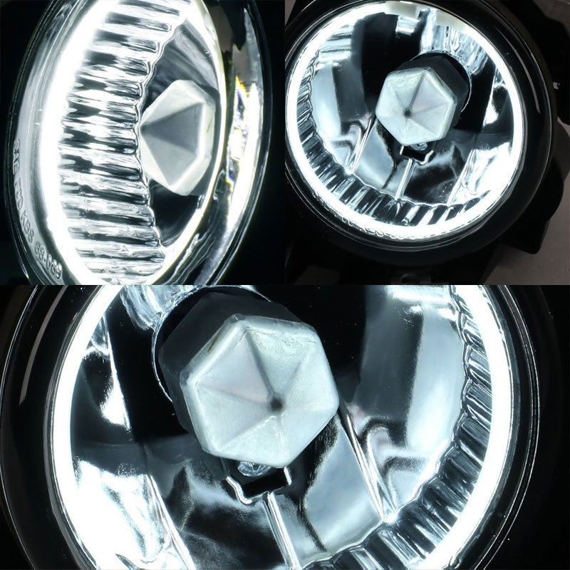 Clear Halo Ring Fog Light Lamp Subaru 08-11 Impreza WRX GE GH GR BFC-FOLK-NS-CCFL-SUB08IMPCH