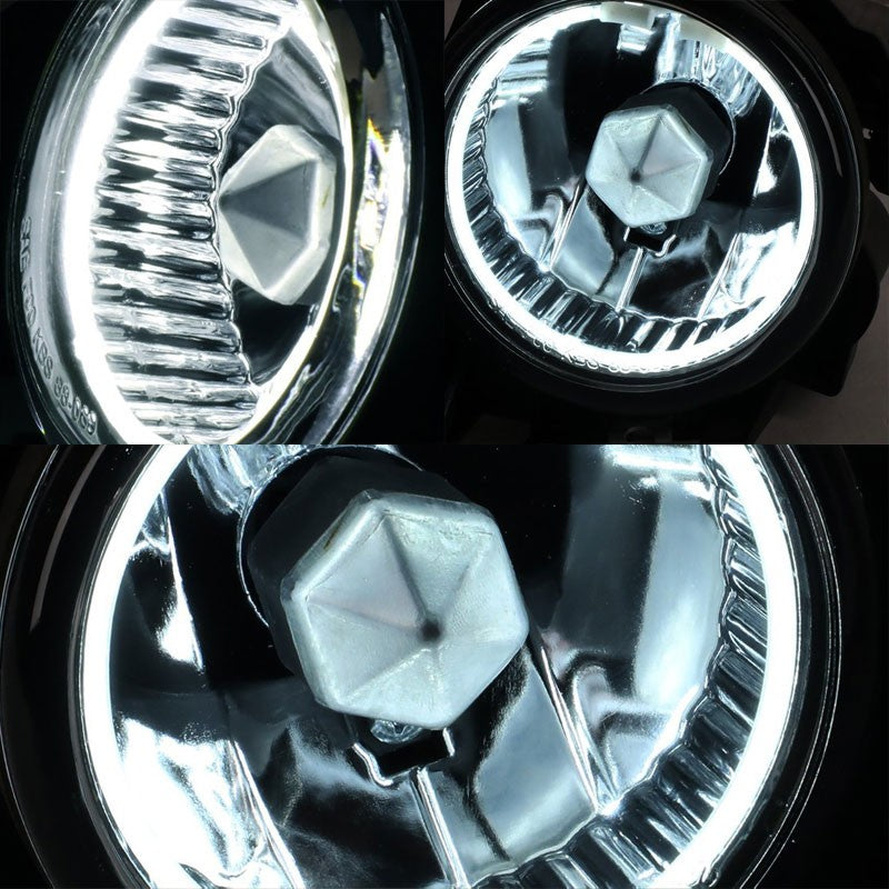 Smoke Halo Ring Fog Light Lamp Subaru 08-11 Impreza WRX GE GH GR BFC-FOLK-NS-CCFL-SUB08IMPSM
