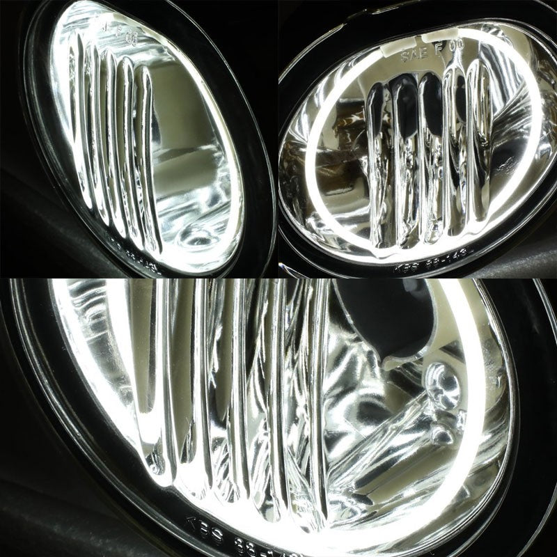 Clear OE CCFL Halo Ring Fog Light Lamp +BulbScion 05-10 tC ANT10 BFC-FOLK-NS-CCFL-SCI05TCCH