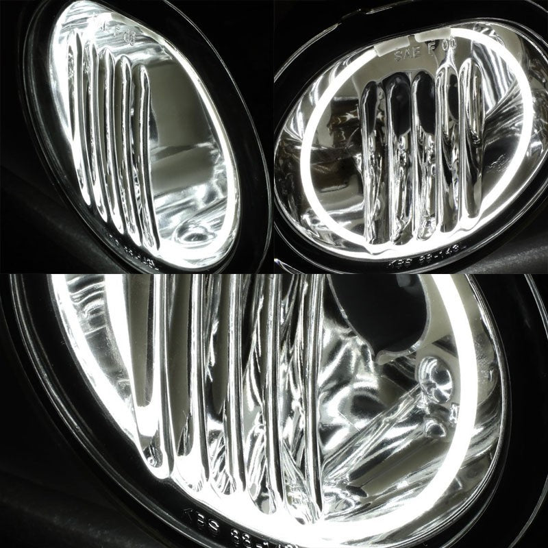 Smoke OE CCFL Halo Ring Fog Light Lamp +BulbScion 05-10 tC ANT10 BFC-FOLK-NS-CCFL-SCI05TCSM