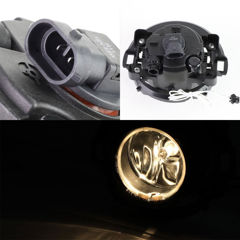 Smoke Halo Ring Fog Light Lamp Nissan 08-15 Frontier 05-15 Xterra BFC-FOLK-SW-CCFL-NIS08FROSM