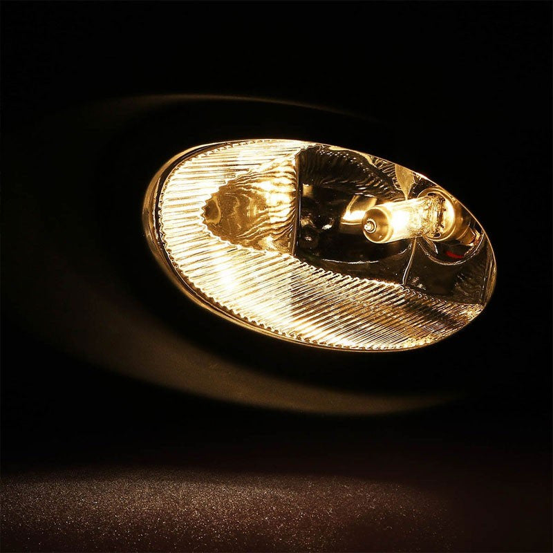Amber Lens Housing Driving/Bumper Fog Light+Wiring For Honda 06-08 Civic Sedan-Exterior-BuildFastCar