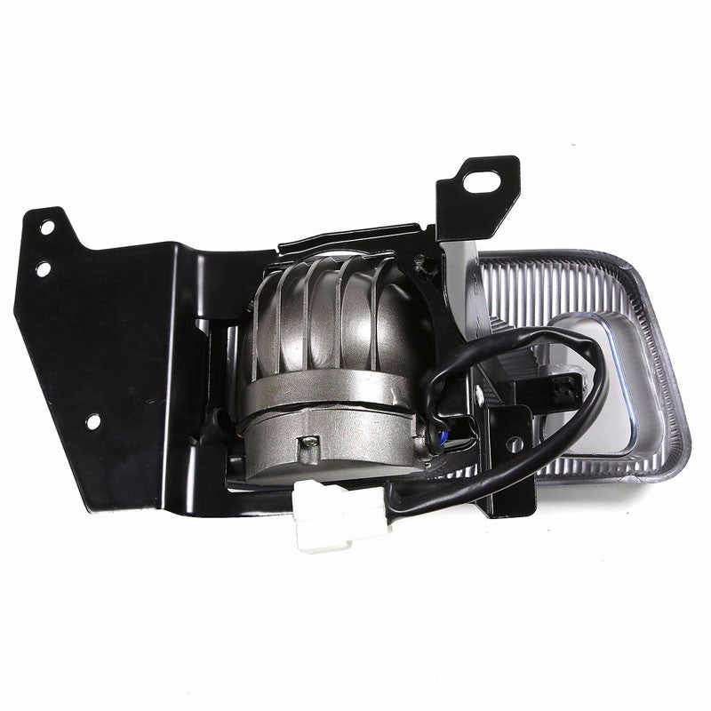 Clear Lens Housing Driving/Bumper Fog Light+Wiring For Honda 92-95 Civic 2DR/3DR