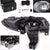 Black Housing Clear Lens Driving Bumper Fog Light/Lamp For Mazda 04-06 Mazda 3