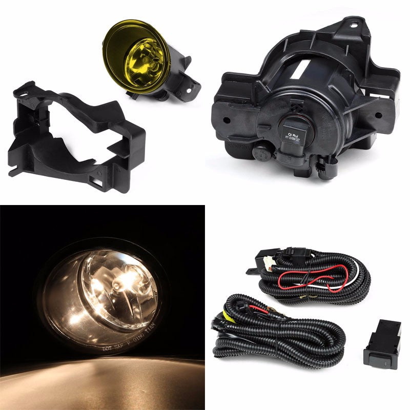 Amber Lens Housing Driving/Bumper Fog Light For Nissan 08-10 Altima D32 Coupe