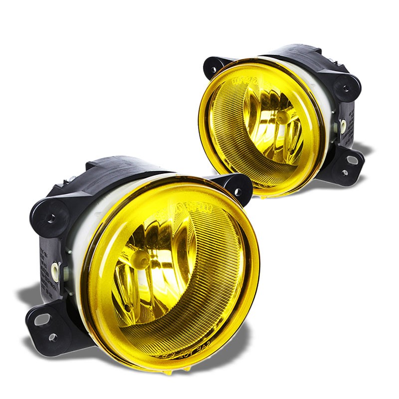 Amber Fog Light Lamp 05-10 Chrysler 300 08-09 Dodge Caliber SRT-4 06 Dodge Charger SRT-8 BFC-FOLK-NS-MULT3-C1D2AM