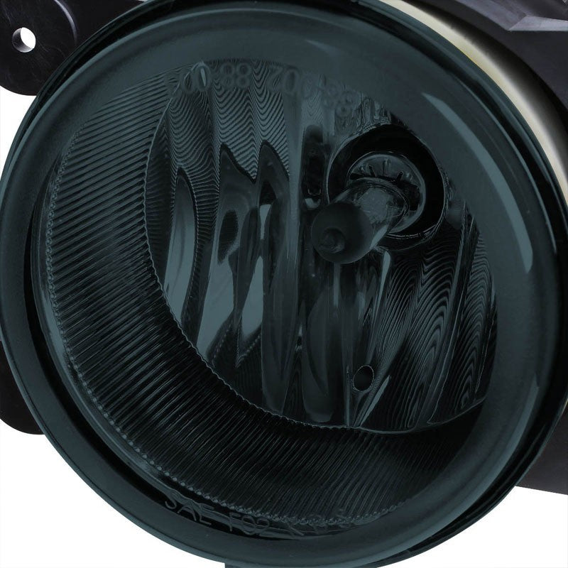 Smoke Lens OE Front Bumper Round Fog Light Lamp For 05+ Chrysler/Dodge