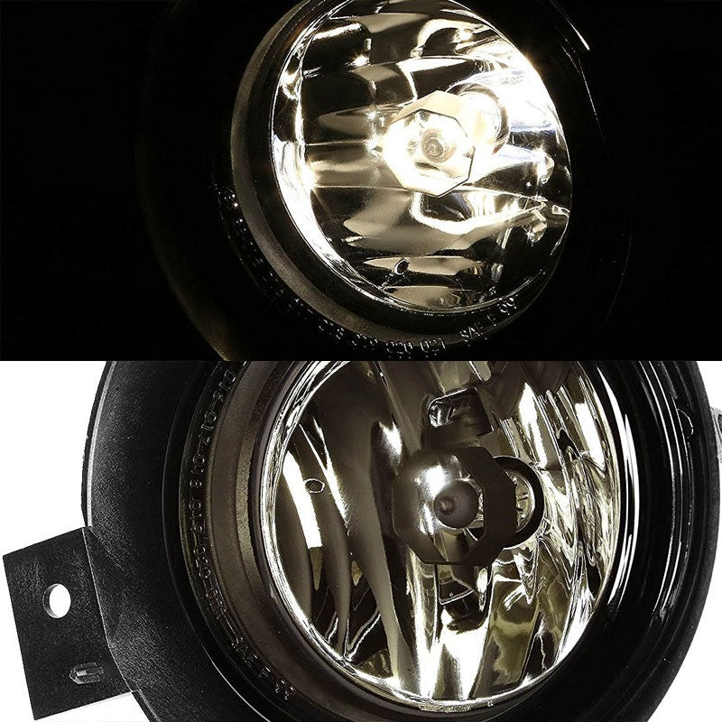 Smoke Lens Chrome Housing Front Bumper Fog Light/Lamp Kit For Ford 01-03 Ranger
