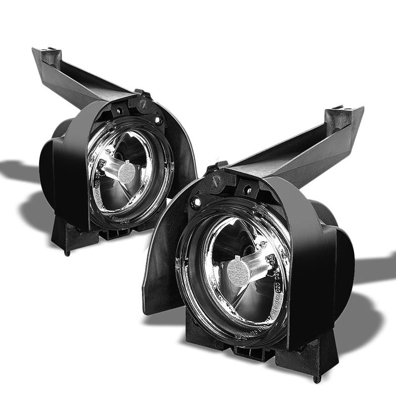 Clear Chrome Bumper Fog Light/Lamp Ford 1999-2001 Explorer U150 BFC-FOLK-NS014CH