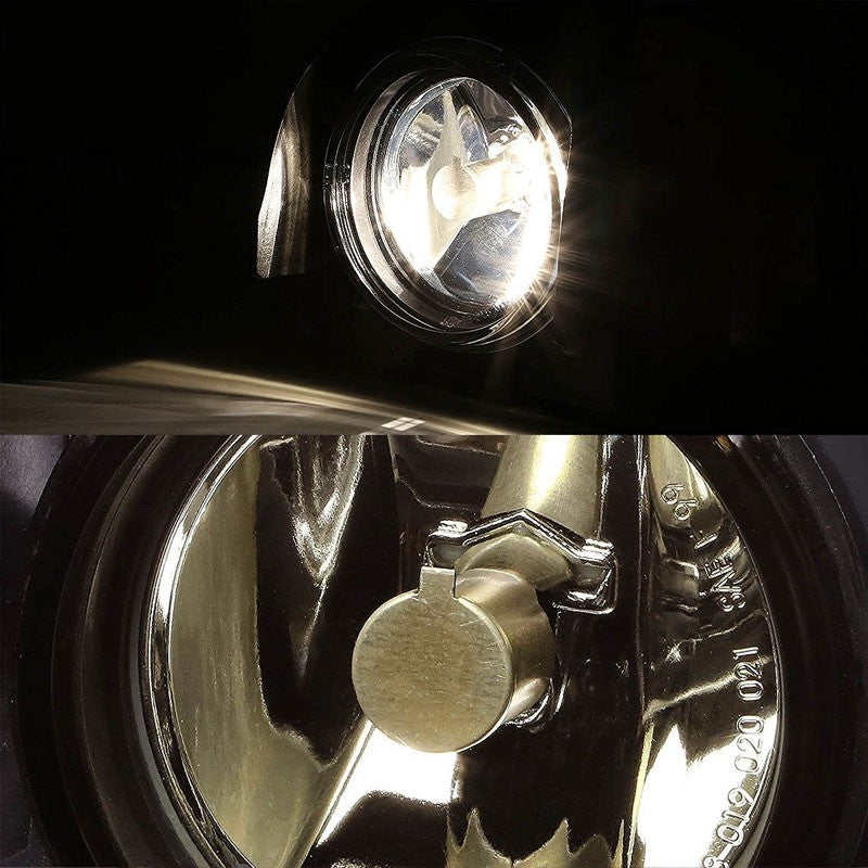Smoke Chrome Bumper Fog Light/Lamp Ford 1999-2001 Explorer U150 BFC-FOLK-NS014SM