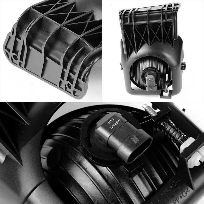 Smoke Fog Light Lamp GMC 03-06 Sierra 1500 2500 3500 & HD Models BFC-FOLK-NS-GMC0306-152535SM