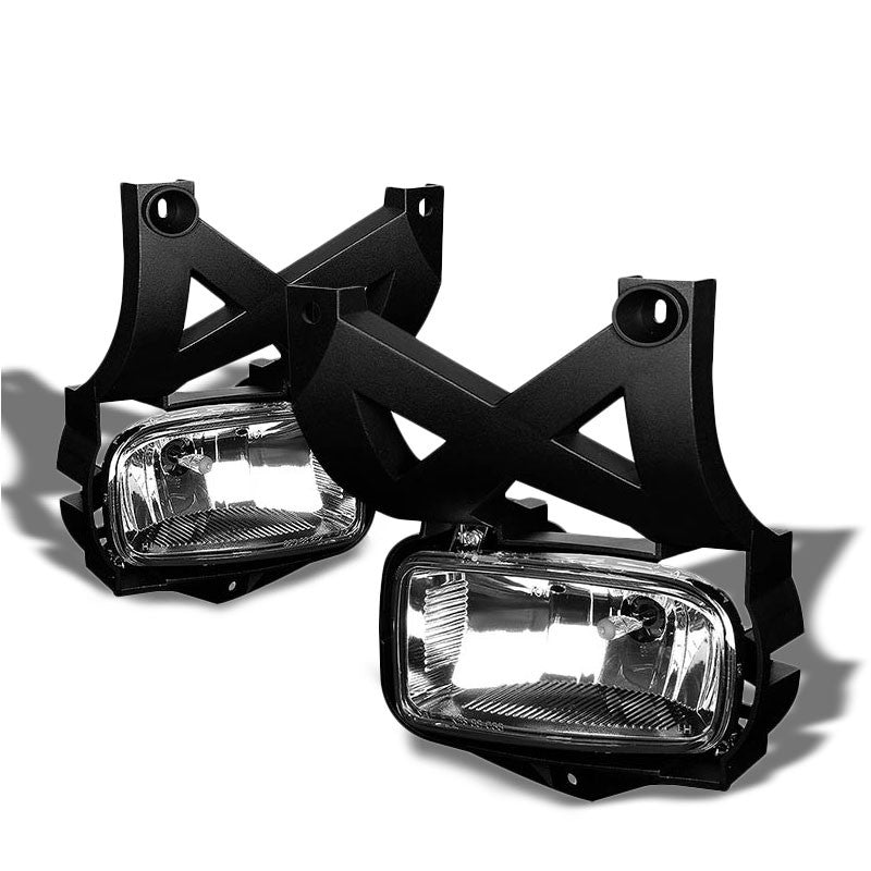 Clear Chrome Bumper Fog Light/Lamp Ford 2001-2004 Escape CD2 BFC-FOLK-NS018CH