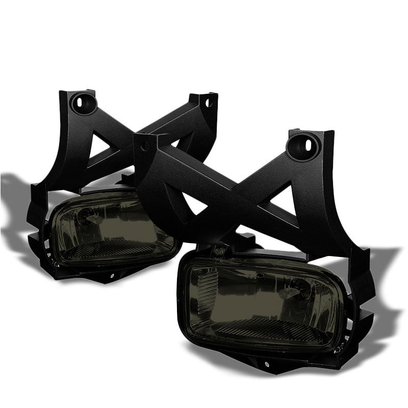 Smoke Chrome Bumper Fog Light/Lamp Ford 2001-2004 Escape CD2 BFC-FOLK-NS018SM