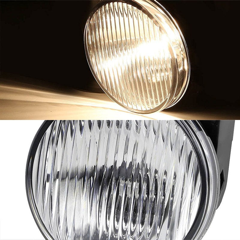 Clear Lens Chrome Housing Front Fog Light/Lamp For Dodge 94-02 Ram 15/25/3500