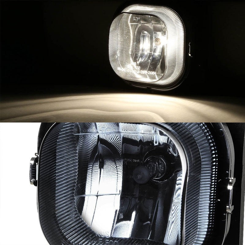 Smoke Fog Light Lamp Ford 05 Excursion 05-07 F-250 F-350 F-450 F-550 Super Duty BFC-FOLK-NS023SM