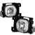 Clear Chrome Bumper Fog Light/Lamp Ford 2004-2005 Ranger BFC-FOLK-NS024CH