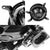 Smoke Lens Chrome Housing Front Bumper Fog Light/Lamp Kit For Ford 05-09 Mustang