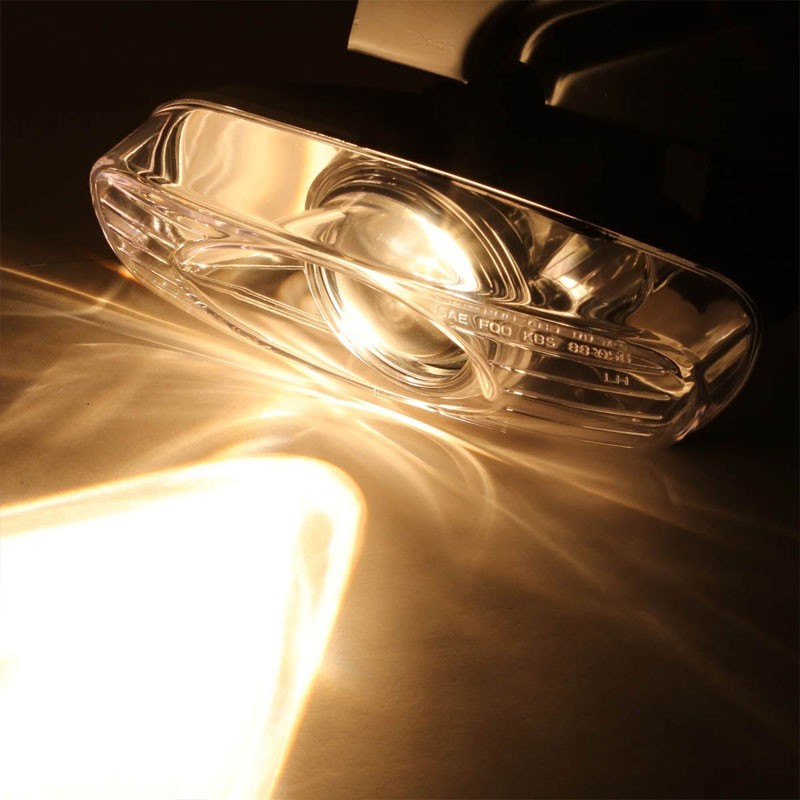 Clear Len Front Bumper Fog Light Lamp For 99-00 5.7L-Escalade/Yukon Denali