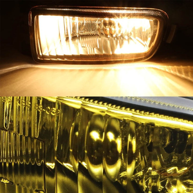 Amber Lens Chrome Housing Front Fog Light/Lamp For Lexus 98-05 GS300/GS400/GS430