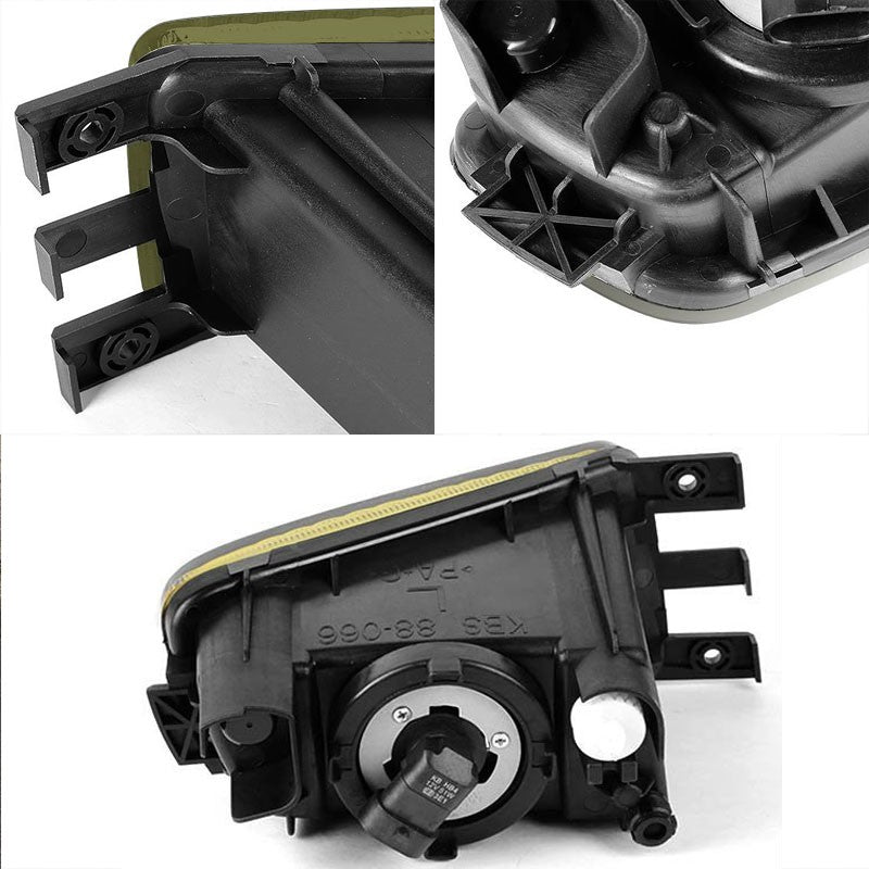 Amber Lens Chrome Housing Front Fog Light/Lamp For Lexus 98-05 GS300/GS400/GS430